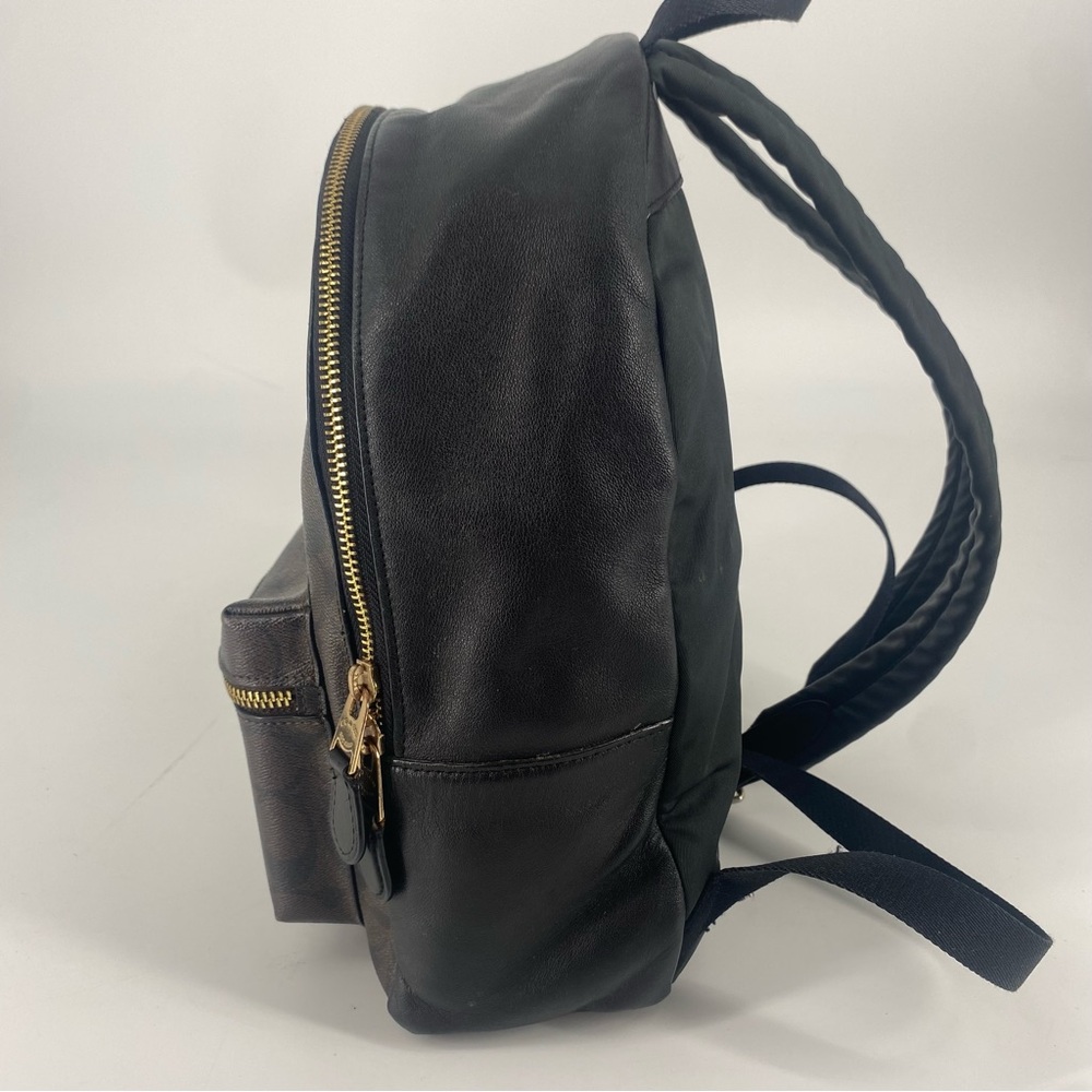 Coach Medium Charlie Backpack Signature Canvas - Picture 8 of 16